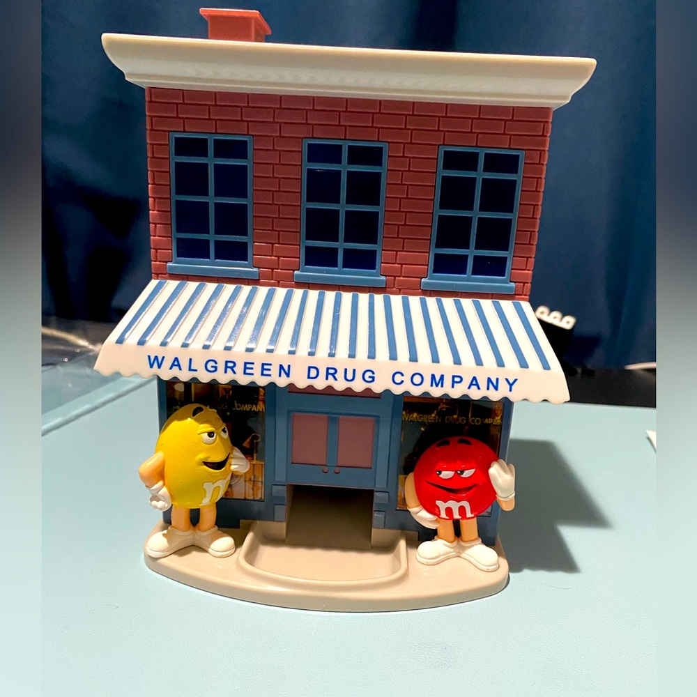 M&Ms candy dispenser, Walgreens first store replica. Collector’s edition.